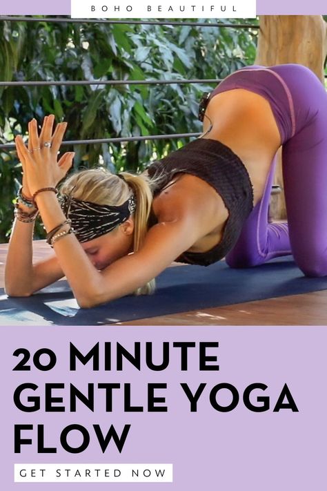 Boho Beautiful Yoga Juliana, Morning Yoga For Beginners, Conscious Breathing, Boho Beautiful Yoga, Free Yoga Workouts, Flexibility Challenge, Gentle Yoga Flow, Yoga Group, Workout Morning