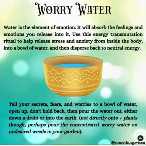 Worry Water, Water Meditation, Water Therapy, Zen Life, Pranic Healing, Spirit Communication, Healing Remedies, Healing Spirituality, Natural Healing Remedies