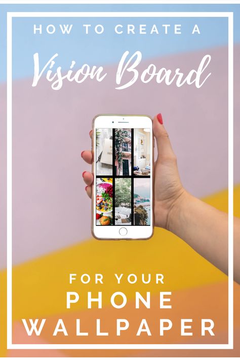 Manifest your dreams and goals this year by creating a vision board for your phone! This easy process will put your goals front and center everyday for you to see. Included is vision board ideas and inspiration for you to create your very own diy vision board. #visionboardideas #visionboardexamples #diyvisionboard Vision Board For Iphone Wallpaper, Template Ideas Aesthetic, Screensaver Vision Board Template, How To Create Vision Board On Phone, How To Make Vision Board On Phone, Iphone Vision Board Wallpaper, Vision Board On Phone, Vision Board Wallpaper Iphone, Vision Board Phone Wallpaper