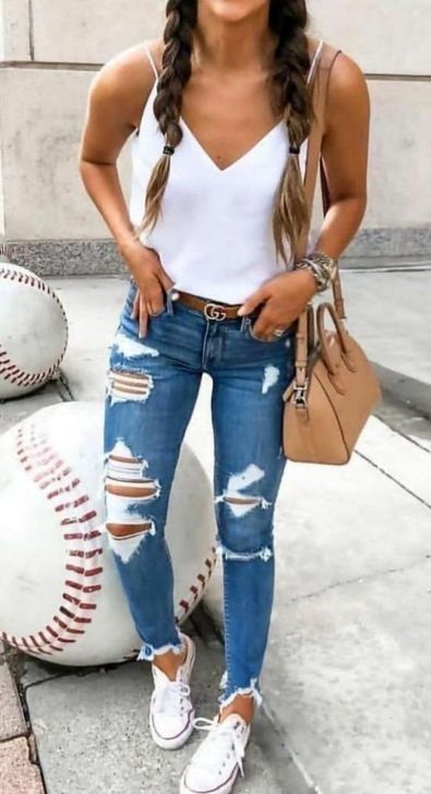 Summer Drip, College Clothes, Rok Outfit, Mum Life, Vacation Fashion, Womens Fashion Casual Spring, Outfit Jeans, Mode Casual, Popular Outfits