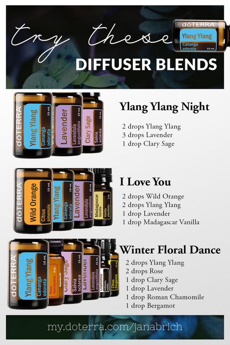 Ylang Ylang Diffuser Blends Essential Oil, Doterra Oils Recipes, Essential Oil Education, Ylang Ylang Essential Oil, Essential Oil Diffuser Blends Recipes, Essential Oil Diffuser Recipes, Oil Diffuser Recipes, Doterra Oils, Essential Oil Diffuser Blends