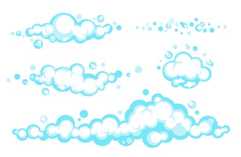 Cartoon Bubbles, Soap Foam, Bubble Drawing, Shampoo Design, Blue Drawings, Oc Drawings, Bubble Lights, Alphabet Poster, Shaving