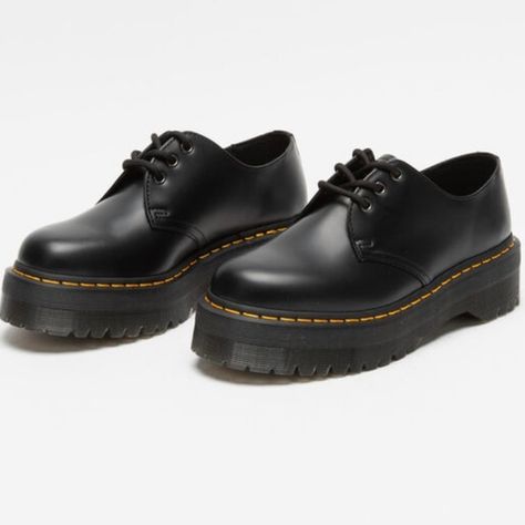 Dr. Martens 1461 Smooth Leather Platform Shoes Doc Marten Shoes, Doc Martens Loafers, Doc Martens Platform, Dr Martens 1461 Quad, Dr Martens Loafers, Platform Doc Martens, Dr Martens Platform, Martin Shoes, Shoes Png