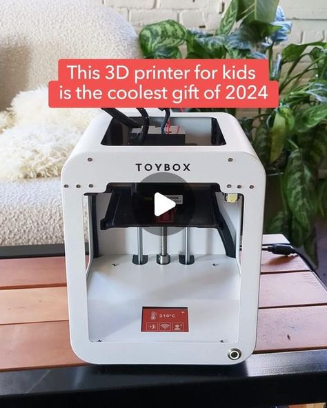 Toybox on Instagram: "The Today Show called our 3D printer, “the toy of the future!” Kids are calling it, �“the greatest discovery since air.”  🤖 One-touch 3D printing 📱 App-enabled toy catalog ✅ Non-toxic printer food 🎁 3D printer for kids" Toybox 3d Printer Ideas, Food 3d, 3d Printer Ideas, Toy Catalogs, Air One, Toy Box, Today Show, Toy Boxes, Future Kids