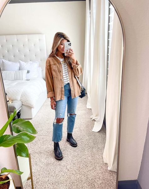 5 Ways To Style A Shacket Style A Shacket, Shacket Outfit Women, Shirt Jacket Outfit, Shacket Outfit, Classy Yet Trendy, Jacket Outfit Women, School Events, Mix Color, Mode Inspo