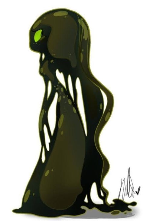 Slime Monster, Slime Girl, Slimes Girl, Superhero Characters, Fan Comic, Female Character Design, Monster Girl, Old Art, Animation Film