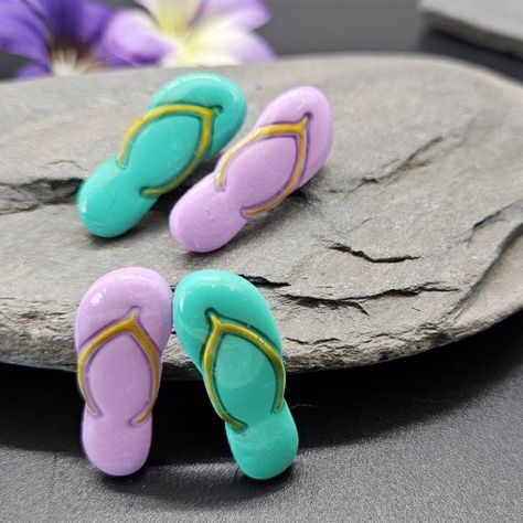 🌞🌴 Step into summer style with a touch of whimsy! 🌞🌺 Dive into the sunshine with these Polymer Clay Flip Flop Earrings, handcrafted to perfection by Kaykins Creation, available on Crafters Market UK! 👣💖 Add a splash of colour and fun to your ensemble with these adorable earrings. 🎨✨ Embrace the spirit of summer and let your style shine - shop now and make a statement! 🌞🌴 https://crafters.market/shop/kaykins-creation/ #CraftersMarketUK #SummerStyle #HandcraftedEarrings #FlipFlopFashion #h... Tiny Tree, Handcrafted Earrings, The Sunshine, Cute Earrings, Flip Flop, Summer Style, Color Splash, Flip Flops, Polymer Clay