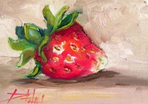 DPW Search - Affordable Original Fine Art and Artist Websites Still Life Fruit, Whimsical Paintings, Food Wallpaper, Fruit Painting, Plant Painting, Daily Painting, Painting Still Life, Still Life Art, Fruit Art