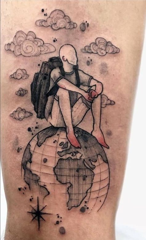 225+ Atlas Tattoos Ideas and Designs (2022) - TattoosBoyGirl Atlas Tattoos, Greek God Tattoo, Atlas Tattoo, Poseidon Tattoo, Create A Tattoo, God Tattoos, Tattoos Gallery, Tattoos Ideas, S Tattoo