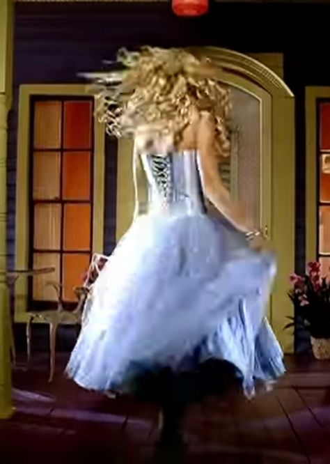 Our Song Blue Dress, Taylor Swift Spinning In Dress, Taylor Swift Blue Dress Our Song, Our Song Taylor Swift Blue Dress, Taylor Swift Alice In Wonderland, Our Song Dress, Taylor Swift Me Music Video Outfits, Taylor Swift Our Song Dress, Our Song Music Video