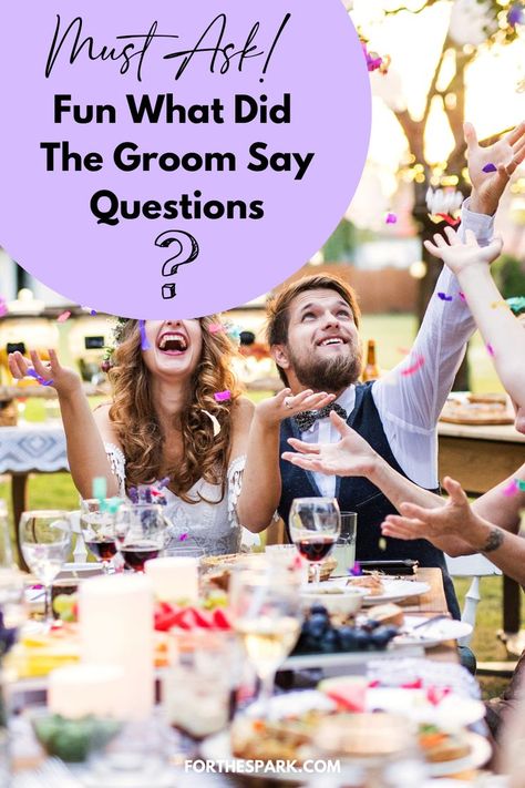 what did the groom say Guess The Grooms Answers, Guess What The Groom Said Game, Bridal Shower For Bride And Groom, Bridal Shower Game Groom Quiz, Bridal Shower Game With Groom, Bridal Shower Groom Quiz, Groom Interview Game, How Well Do You Know The Groom Questions, Questions To Ask Groom About Bride Game