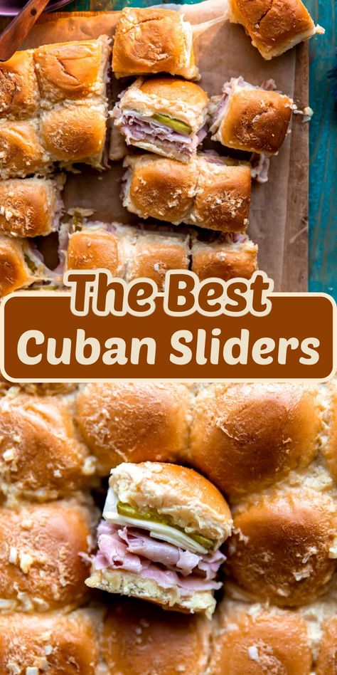 The BEST Cuban Sliders Recipe – CUCINADEYUNG Cuban Sandwich Sliders Kings Hawaiian, Cuban Sandwich Recipes, Easy Cuban Sandwich, Cubano Sliders Hawaiian Rolls, Mini Cuban Sliders, Cuban Sliders Recipes, Hawaiian Roll Sliders Cuban, Cuban Sandwiches, Mini Cuban Sandwiches