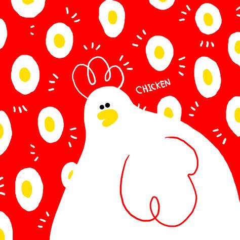 Rooster Illustration, Loyalty Card Design, Chicken Brands, Animal Illustration Kids, Chicken Boxes, Chicken Logo, Chicken Illustration, Cute Egg, Little Red Hen