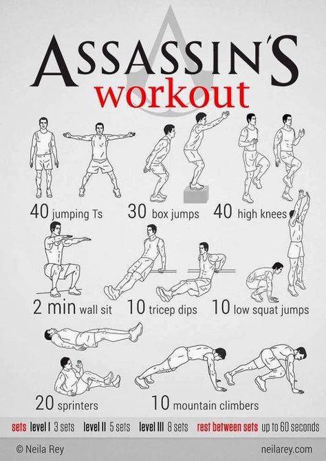 Assassin workout Assassins Workout, Neila Rey, 300 Workout, Superhero Workout, Latihan Dada, Trening Sztuk Walki, Best Chest Workout, Fitness Routines, Best Ab Workout