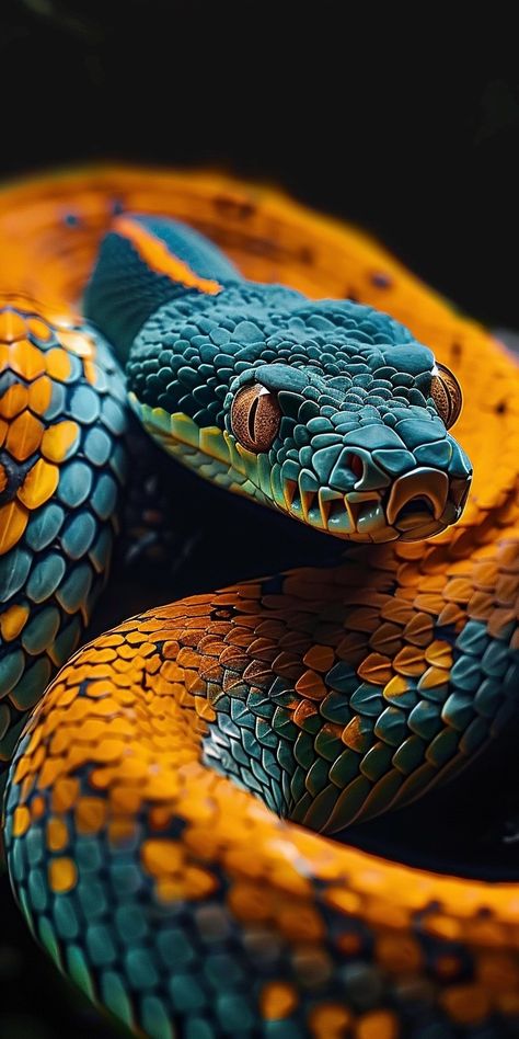 Serpent Wallpaper Aesthetic, Snake Wrapped Around, Rare Snakes, Snake Photography, Snake Symbolism, Snake Images, Snake Photos, Colorful Snakes, Snake Wallpaper