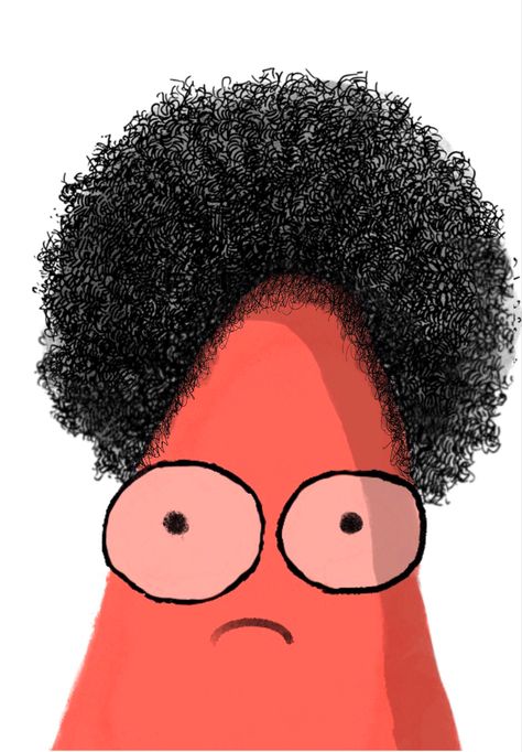 #meme drawing spongebob patrick Drawing Spongebob, Spongebob Patrick, Black Curly, Black Curly Hair, Curly Hair, Curly Hair Styles, Snoopy, Memes, Drawings