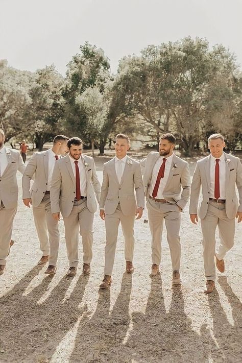 Premium men suit, Beige 2 piece suit for men, terracotta suit, Elegant groom suit, and Groomsmen suit, party wear suit, trendy suit, Check more at https://beautyfashionideas.com/bridal/premium-men-suit-beige-2-piece-suit-for-men-terracotta-suit-elegant-groom-suit-and-groomsmen-suit-party-wear-suit-trendy-suit/ Beige Theme Party, Groomsmen Aesthetic, Terracotta Bridal Party, Terracotta Groomsmen, Elegant Groom Suit, Charcoal Groomsmen, Terracotta Suit, 2 Piece Suit For Men, Beach Wedding Style