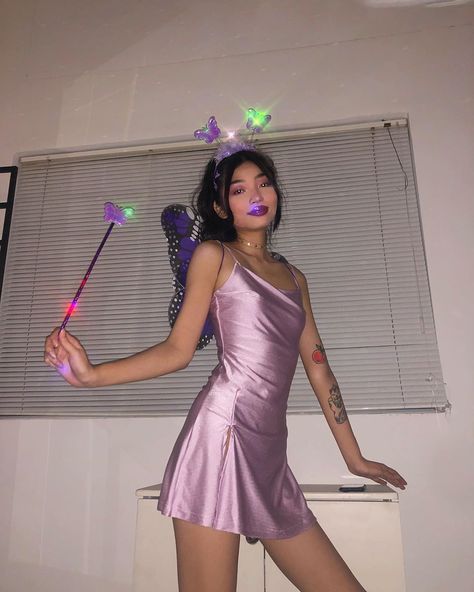 OANH on Instagram: “Last minute costume 🦋🦋” Baddie Halloween Costumes, Baddie Halloween, Last Minute Costume, Fairy Halloween Costumes, Best Friend Halloween Costumes, Halloween Coustumes, Halloween Costumes College Girls, Halloween Fairy, Holloween Costume