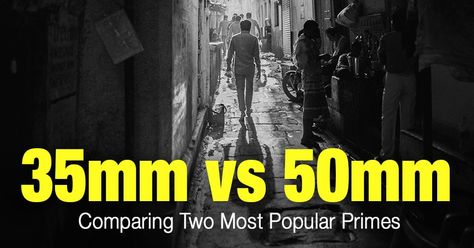 So, what are the differences between the 35mm vs 50mm lens? Two of the most popular choices for prime lenses are the 50mm and the 35mm. Both of these lenses have their own advantages. The choice you make will primarily depend on your personal needs as a photographer and what type of photography you pursue. Camera Tips, 35mm Photography, Prime Lens, Camera Hacks, Types Of Photography, What Type, Most Popular, Lenses, Photographer