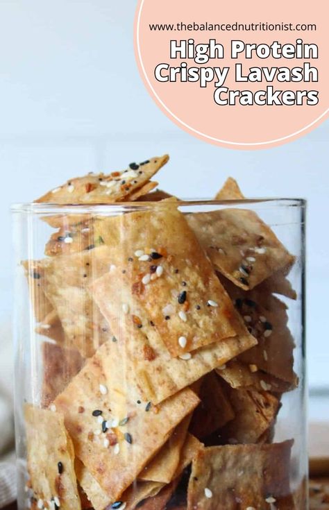 Make lavash bread crackers using Joseph's for a crunchy treat. This lavash bread recipe is perfect for easy homemade crackers that double as flat bread chips. These healthy, savory snacks pair well with your favorite dips! Everything Bagel Crackers Recipe, Everything Bagel Seasoning Crackers, Cheddar Cheese Crackers Homemade, Everything Bagel Oyster Crackers, Everything Bagel Bits, Everything Bagel Seasoning Recipes Snacks, Breakfast Crackers, Everything Bagel Crackers, Everything Bagel Seasoning Recipes