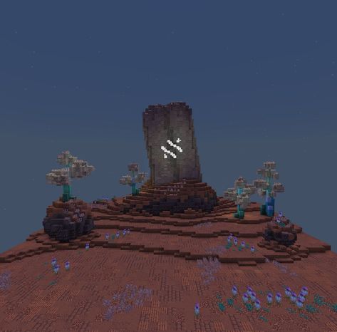 Minecraft Monolith, Minecraft Lore, Alien Terrain, Minecraft Space, Minecraft Temple, Mc House, Build Minecraft, Minecraft Statues, Mc Builds