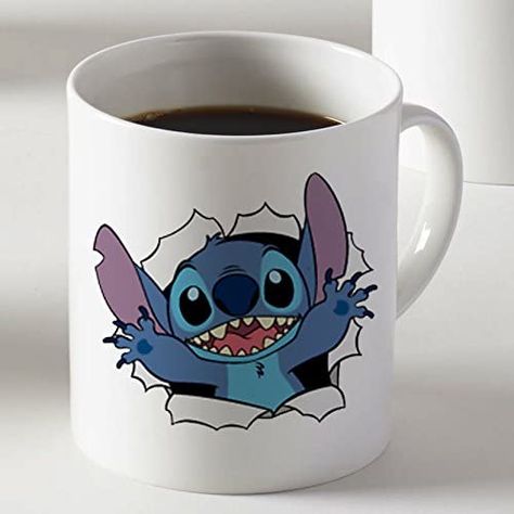 Stitch Mug, Lilo Und Stitch, Experiment 626, Sublimacion Ideas, Branded Mugs, Disney Cups, Cute Surprises, Lilo Et Stitch, Disney Mugs