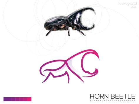 Beetle Logo, Horn Beetle, Creative Professional, Horn, R A, Global Community, Logo Design, Design Ideas, Graphic Design