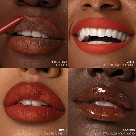 alt Dose of Colors Nyma's Coral Lip Set Lip Sets, Brown Girls Makeup, Coral Lips, Orange Lipstick, Lip Line, Makeup News, Pigmented Lips, Lip Set, Latest Makeup