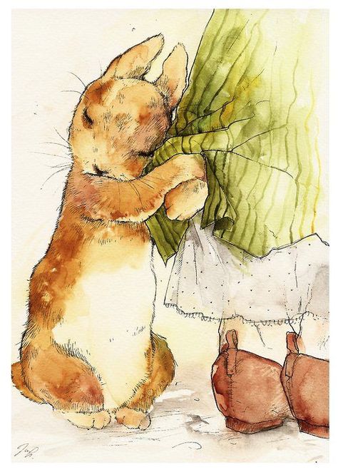 With Hook and Needle Painting Basics, Graphic Art Prints, Charcoal Drawings, 수채화 그림, Bunny Art, Art Et Illustration, A Bunny, Arte Animal, Art And Illustration