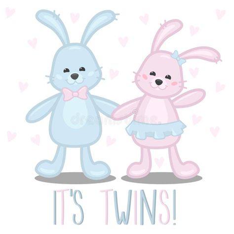 Baby shower card it`s twins, boy and girl. Baby shower card it`s twins, baby boy #Sponsored , #Sponsored, #Ad, #shower, #girl, #baby, #card Twins Baby Boy, Baby Girl Illustration, Twins Boy And Girl, Twins Announcement, Twins Boy, Twin Baby Boys, Its A Girl Announcement, Twins Baby, Baby Shower Card