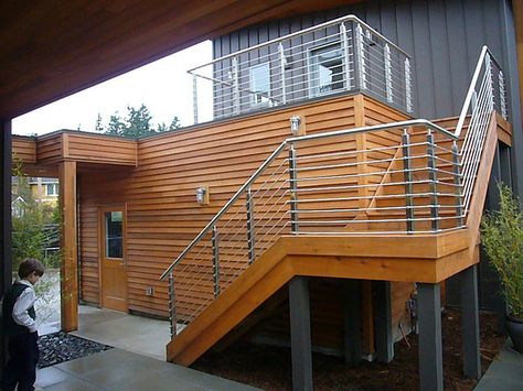 For left side under deck? Carport Under Deck, Driveway Pergola, Pergola Garage Door, Container Shops, Under Deck, Garage Guest House, Gazebo Ideas, Garage Addition, Simple Bedroom Design