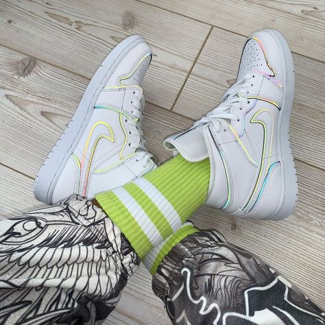 Air Jordan 1 Iridescent Outline White,Air Jordan 1 White WhatsApp: +1-562-452-0141 Jordan 1 Iridescent, Nike 2020, Women Jordans, Nike Aj1, Outfit Jordan, Nike Casual Shoes, Shoes Popular, 2020 Shoes, Jordan 1 Outfit Women