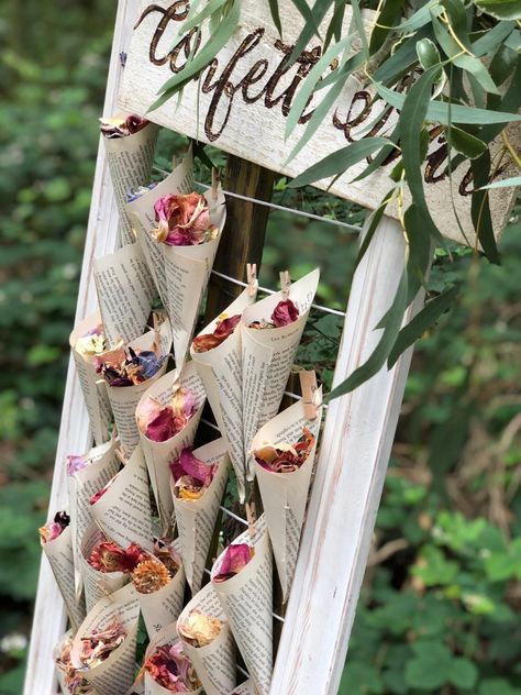 Confetti Station, Eco Friendly Wedding Favors, Flower Confetti, Petal Confetti, Eco Wedding, Prop Hire, Sustainable Wedding, Dried Rose Petals, Eco Friendly Wedding