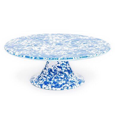 Splatter Cake, Pedestal Cake Plate, Hard Water Stain Remover, Cake Platter, Buy Cake, Hard Water Stains, Small Bouquet, Southern Home, Blue Marble