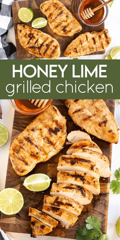 Lime Chicken Marinade, Lime Grilled Chicken, Lime Marinade For Chicken, Lime Chicken Recipes, Grilled Chicken Marinade, Chili Lime Chicken, Honey Lime Chicken, Chicken Marinade Recipes, Chicken Marinade