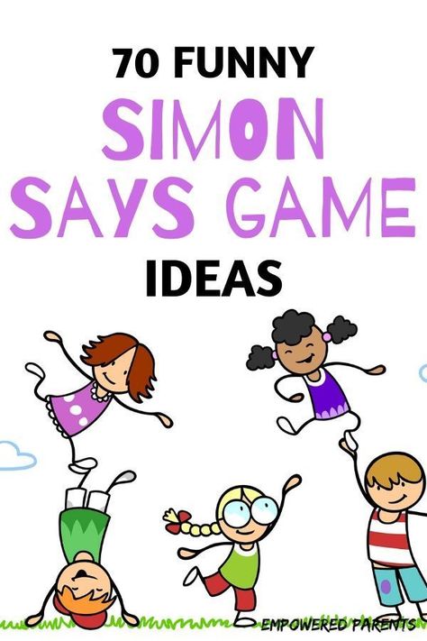 Kindness Games Preschool, Games For Classroom Fun, Simon Says Game Ideas, Simon Says Game, Kindergarten Game, Fun Classroom Games, Online Preschool, Elementary Pe, Pe Activities