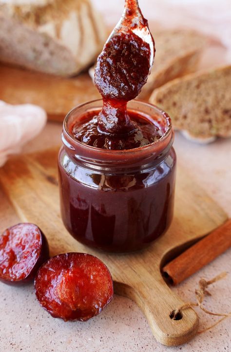 Plum Jam Recipe, Plum Compote, Plum Butter, Best Ina Garten Recipes, Blueberry Cream Pies, Plum Preserves, Mango Tart, Plum Jam Recipes, Culinary Lavender