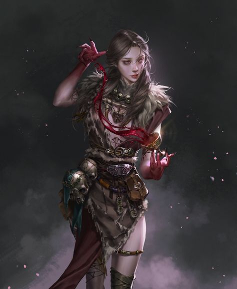 ArtStation - Witch doctor The Art Showcase, Nature Witch, Witch Characters, Doctor Costume, Pathfinder Character, Art Showcase, Witch Doctor, Witch Art, Character Ideas