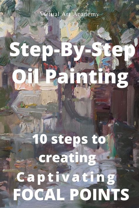 A 10-step process for painting a landscape and creating a captivating focal area, by artist Barry John Raybould, creator of the Virtual Art Academy. via @virtualartacade Visual Elements Of Art, Painting A Landscape, Acrylic Portrait Painting, Oil Painting Lessons, Abstract Architecture, Oil Painting Inspiration, Oil Painting Tutorial, Oil Painting Techniques, Landscape Art Painting