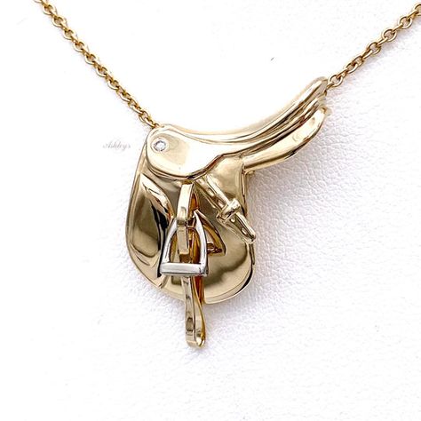 Ashley's Fine Equestrian Jewelry was created as a remembrance to a wonderful and loving horse with a heart of gold. After losing Ashley to EPM (Equine Protozoal Equine Jewelry, Country Jewelry, Equestrian Jewelry, Looks Country, Equestrian Gifts, Horse Necklace, English Saddle, Horse Jewelry, Horses Pendant