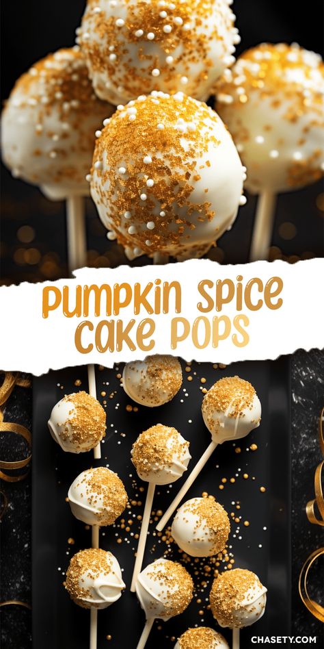 Pumpkin Spice Cake Pops [55 Minutes] - Chasety