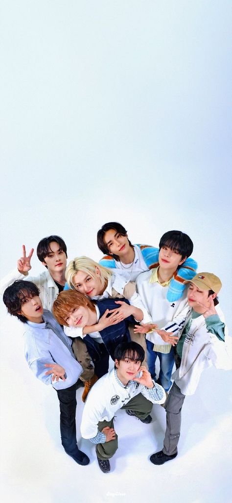 Stray Kids Pics | Stray Kids Lockscreen | Stray Kids OT8 | Stray Kids Group Wallpaper #StrayKids #STAY #StrayKidsOT8 Different Person, Silly Kids, Group Picture, Kids Groups, Dara Kpop, 6th Anniversary, Musical Band, Group Pictures, Skz In Cute