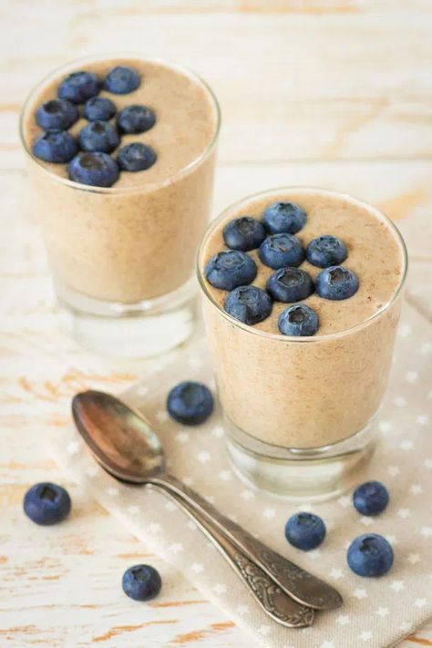 Flaxseed Pudding, Raw Vegan Breakfast, Detox Breakfast, Menu Sarapan Sehat, Desserts Vegan, Recetas Keto, Nutritious Breakfast, Diet Vegetarian, Raw Vegan Recipes