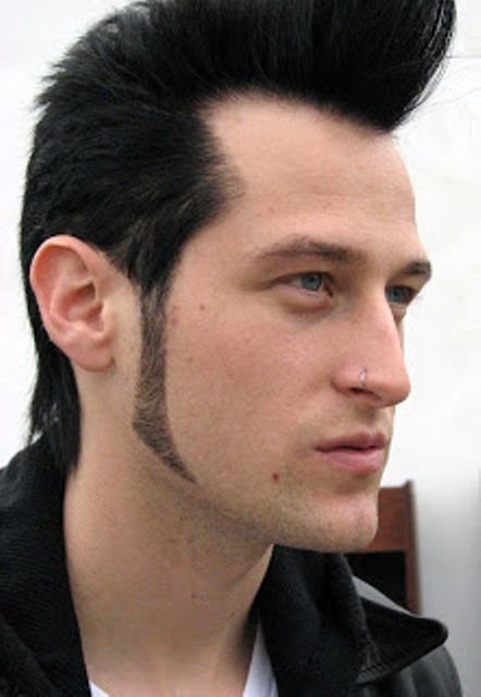 side burns Side Burns Mens, Fake Beard Makeup, Sideburn Styles, Psychobilly Hair, Beard Makeup, Side Burns, Beard Images, Grow A Beard, Modern Pompadour