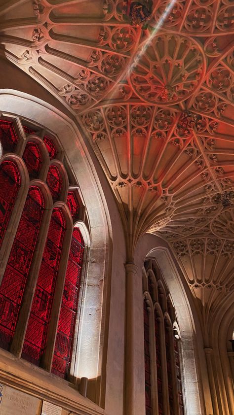 Red Cathedral Aesthetic, Venetian Red Aesthetic, Red Window Aesthetic, Red Architecture Aesthetic, Red Stained Glass Aesthetic, Red Stained Glass Window, Red Building Aesthetic, Red Church Aesthetic, Church Glass Windows