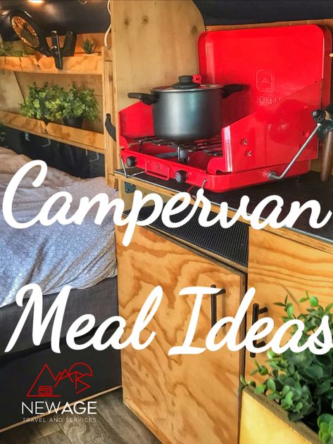 Campervan Recipes, Campervan Rental, Healthy Recipe Ideas, Rv Rental, Calgary Alberta, Rental Company, Camping Meals, Alberta Canada, Car Camping