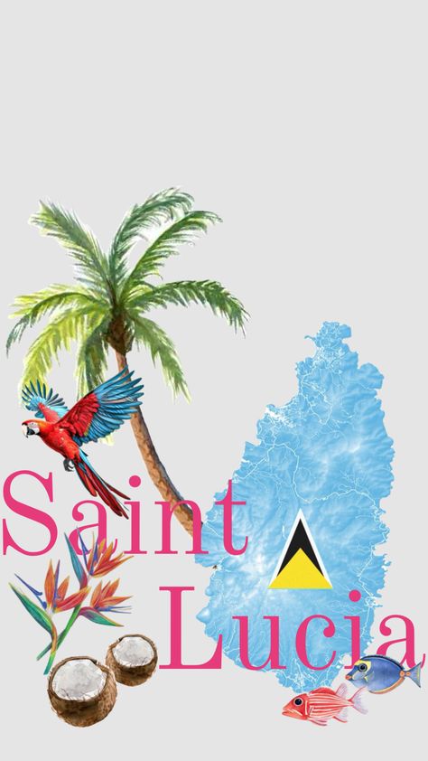 #myfirstshuffle #stlucia #caribbean #aesthetic St Lucia Aesthetic, Lucia Aesthetic, Caribbean Aesthetic, All About Me Preschool, Saint Lucia, St Lucia, Travel Bucket List, Black Art, Travel