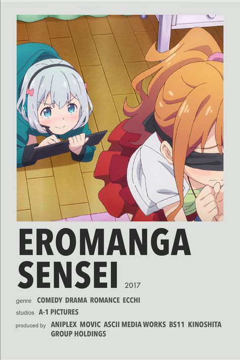 Last Game Manga, Eromanga Sensei, Anime Suggestions, Film Posters Minimalist, Poster Anime, Anime Printables, Good Anime To Watch, Anime Watch, Anime Titles