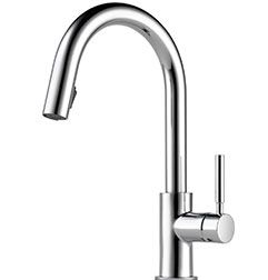 Kitchen : Brizo Single Hole Kitchen Faucet, Chrome Kitchen Faucet, Pull Out Kitchen Faucet, Scandinavian Furniture, Kitchen Sink Faucets, Kitchen Collection, Simplest Form, Sink Faucets, Kitchen Faucet