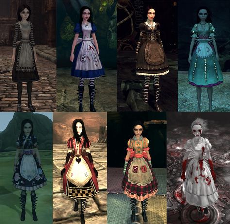 American Mcgee, American Mcgee’s Alice, Alice In Wonderland Artwork, Dark Alice In Wonderland, Wonderland Artwork, Madness Returns, Alice In Wonderland Aesthetic, Alice Liddell, Alice Madness Returns